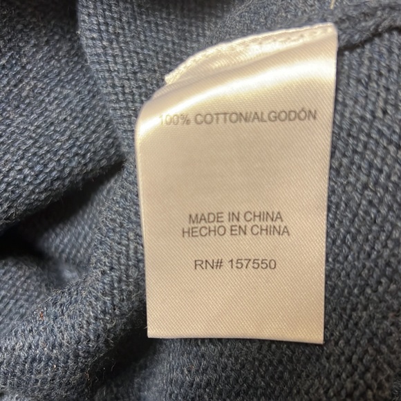 Tahari Indigo Heather sweater, size extra large, NWT - Picture 12 of 13